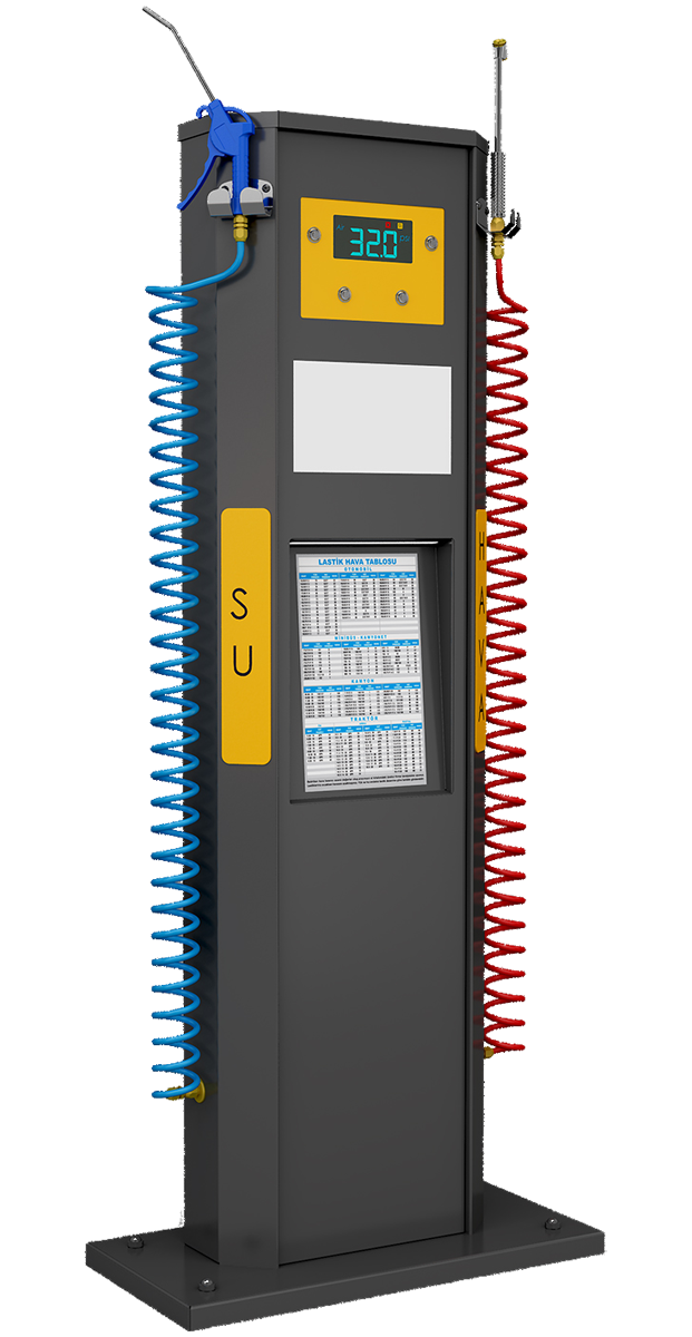 Borne de gonflage Mekser air/eau